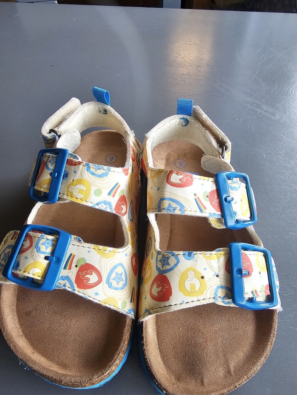 Toddler Paw Patrol Sandles Sz 9 Unisex.